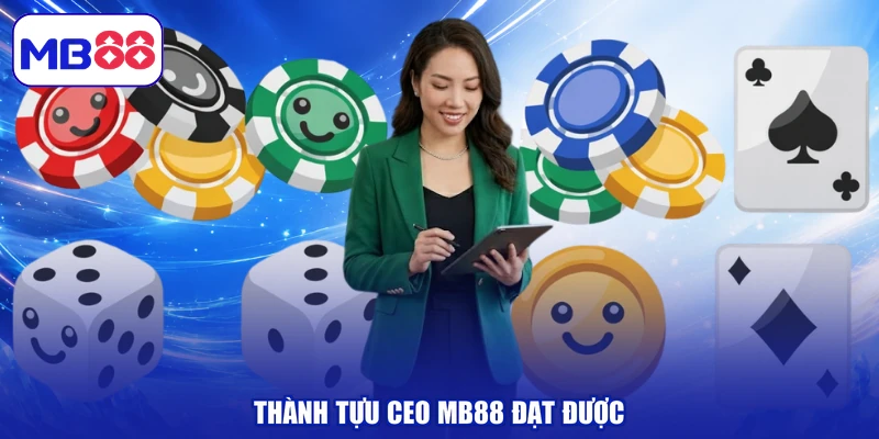 Thành tựu CEO MB88 đạt được