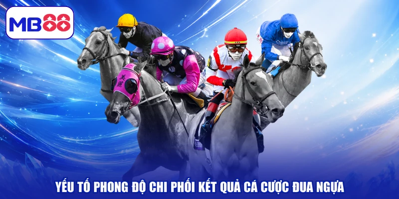 Yếu tố phong độ chi phối kết quả cá cược đua ngựa